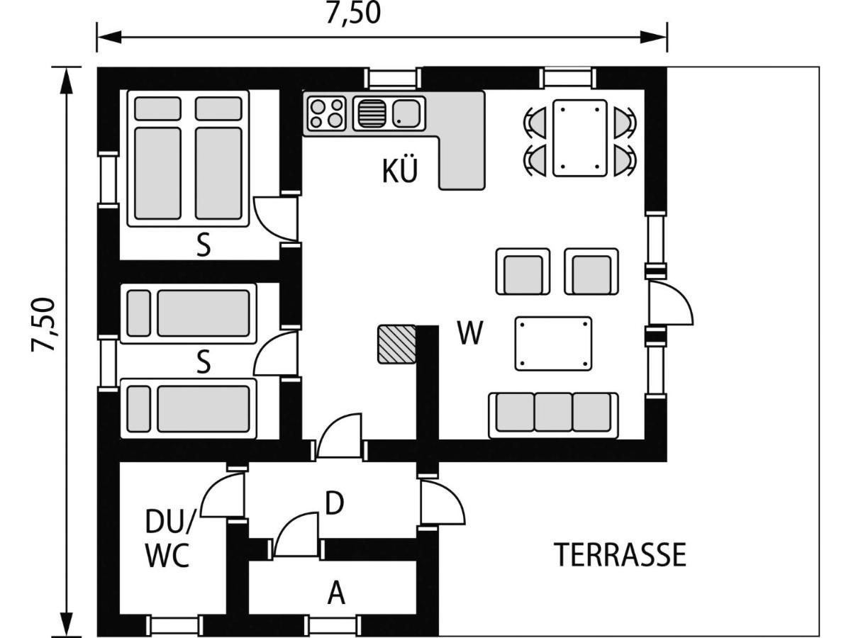 Holiday Home Granlien - Fjs546 By Interhome Gjolanger Bagian luar foto